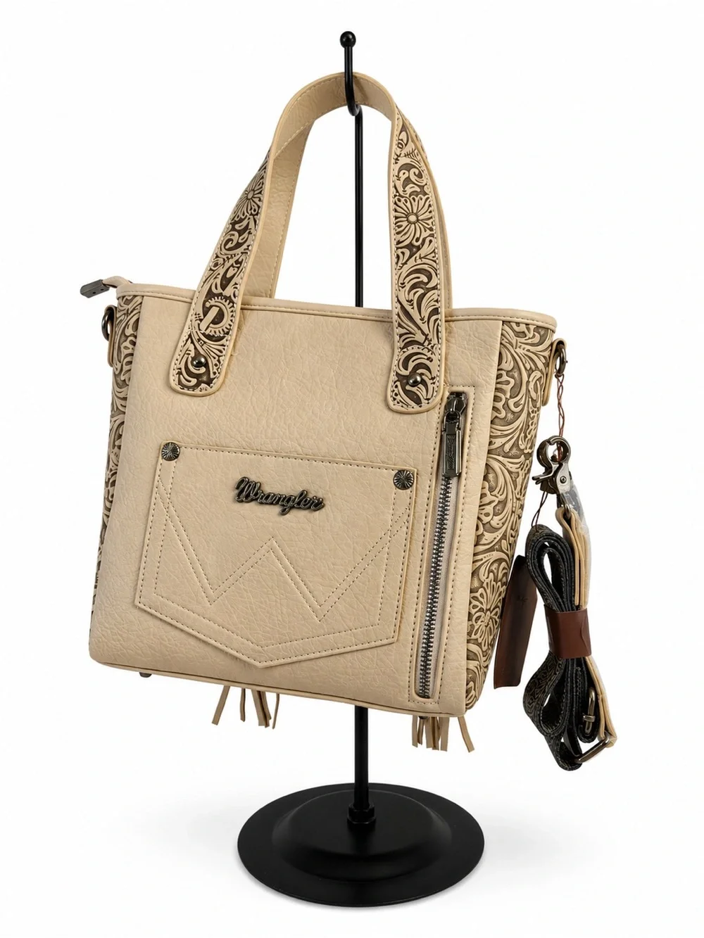 Wrangler tote featuring